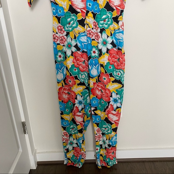 Diane Von Furstenberg | Vintage Floral jumpsuit - Picture 9 of 10